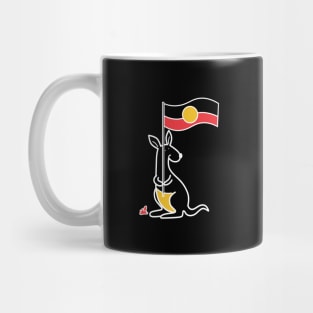 Australian Aboriginal Flag Mug